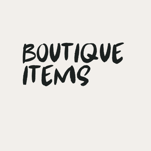 Boutique Items