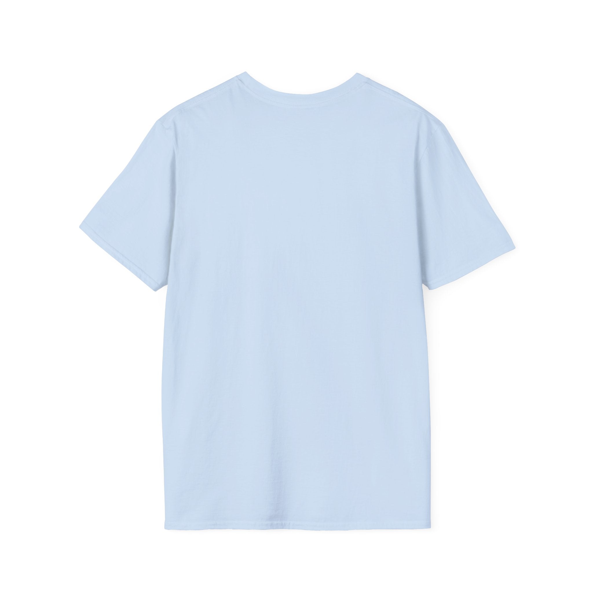 Coffee and Jesus T‑Shirt — Retro Pink & Blue Faith Graphic Tee