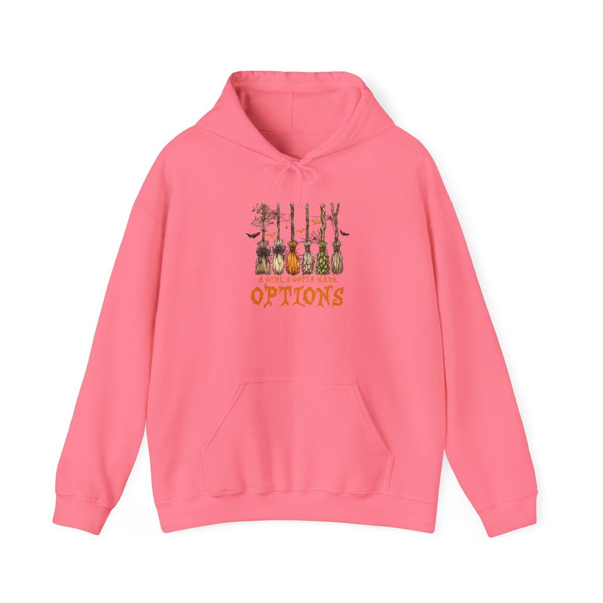 Broom Options Hooded Sweatshirt