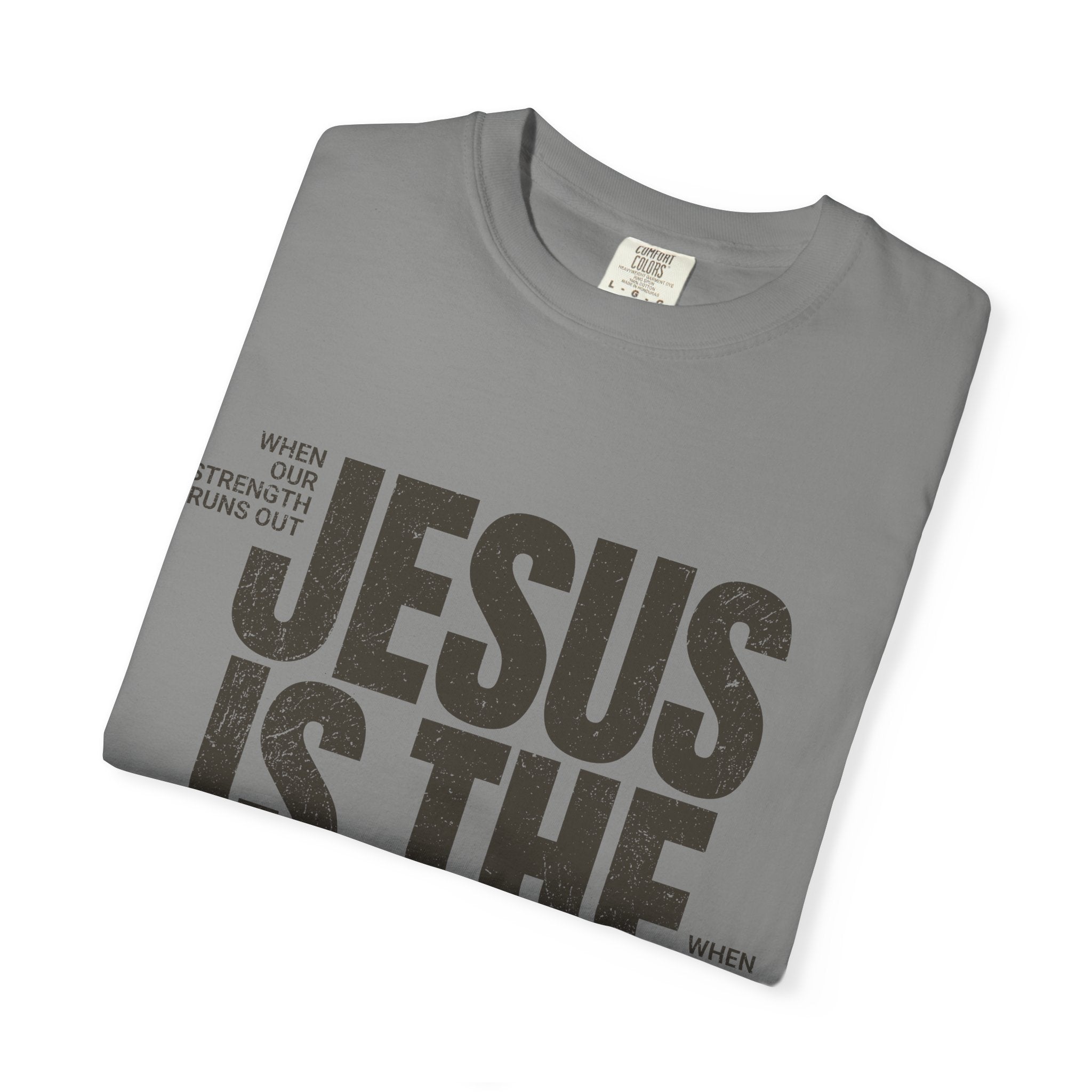 Jesus Is The Answer T-Shirt — Christian Faith Graphic Tee