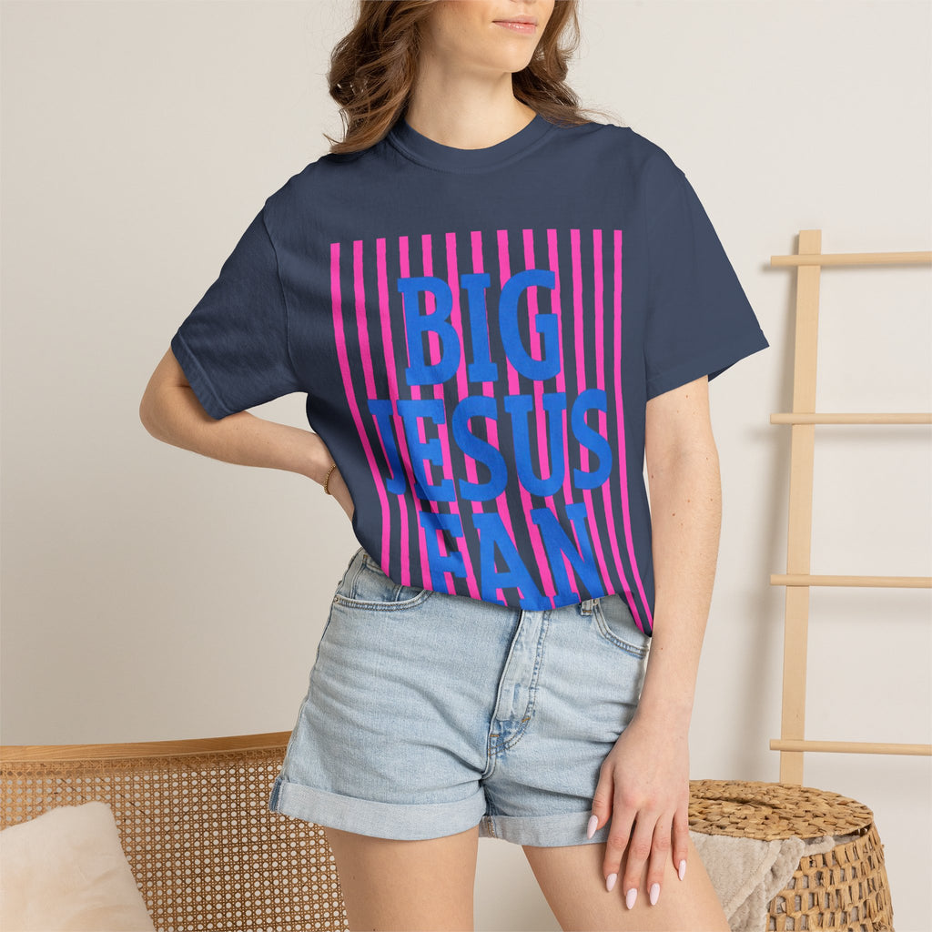 Big Jesus Fan T-Shirt — Bold Christian Faith Tee