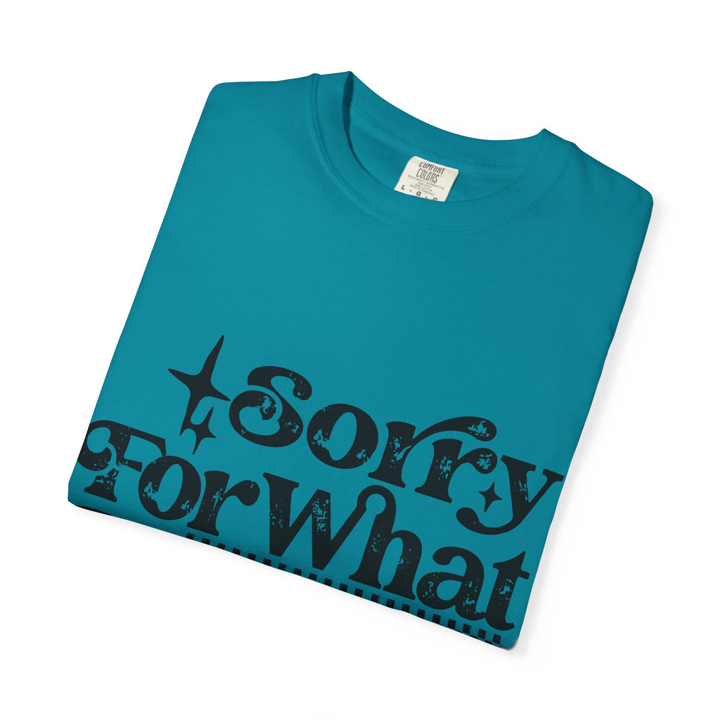 Sorry For What My Face Said T-Shirt