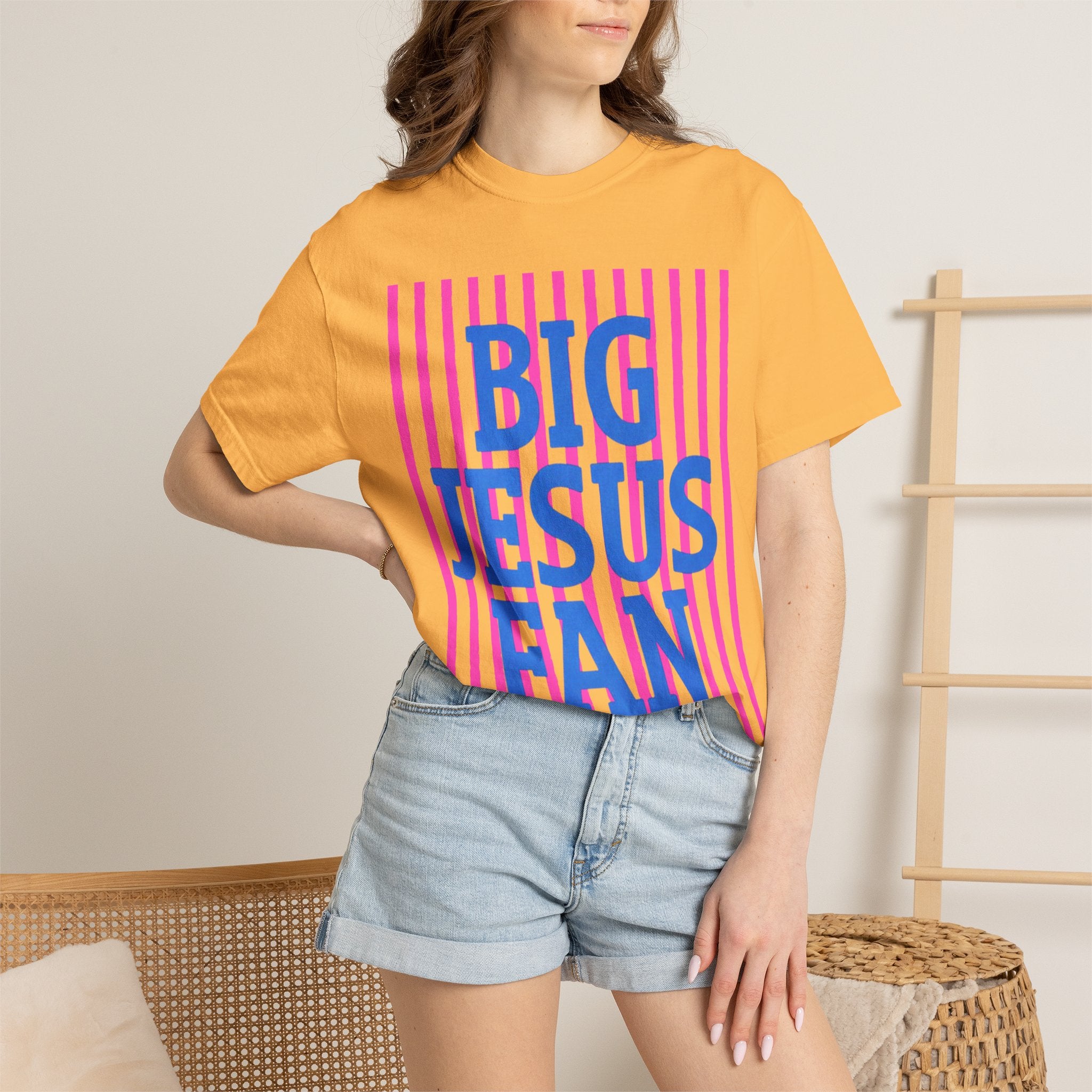 Big Jesus Fan T-Shirt — Bold Christian Faith Tee