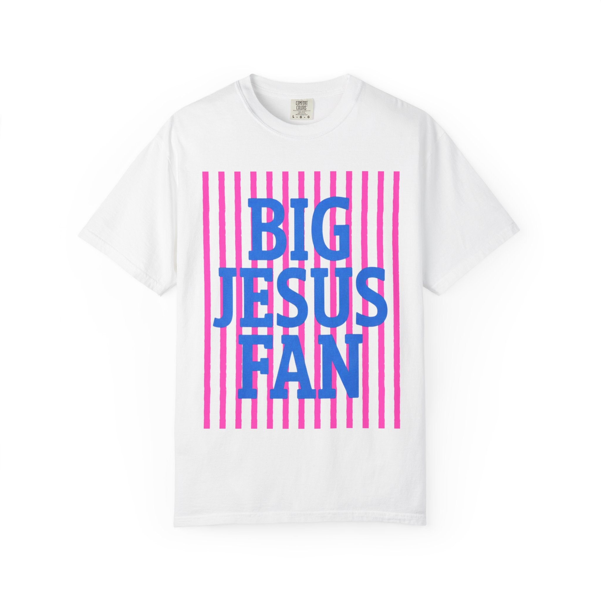 Big Jesus Fan T-Shirt — Bold Christian Faith Tee