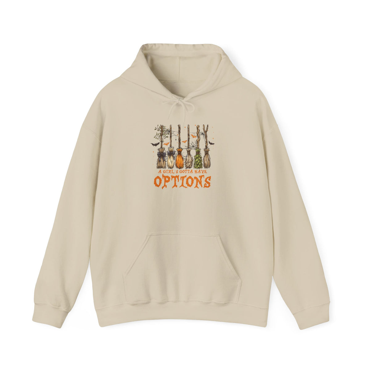 Broom Options Hooded Sweatshirt