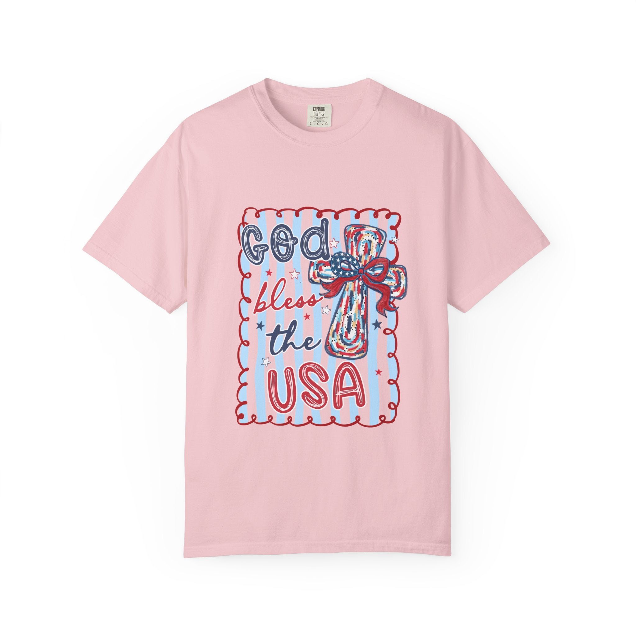 God Bless the USA Patriotic T-Shirt