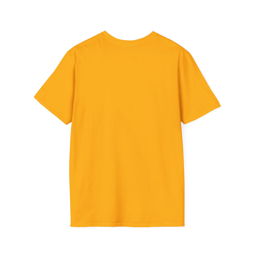 Iced Coffee & Sunshine T-Shirt — Cute Blue Striped Summer Tee