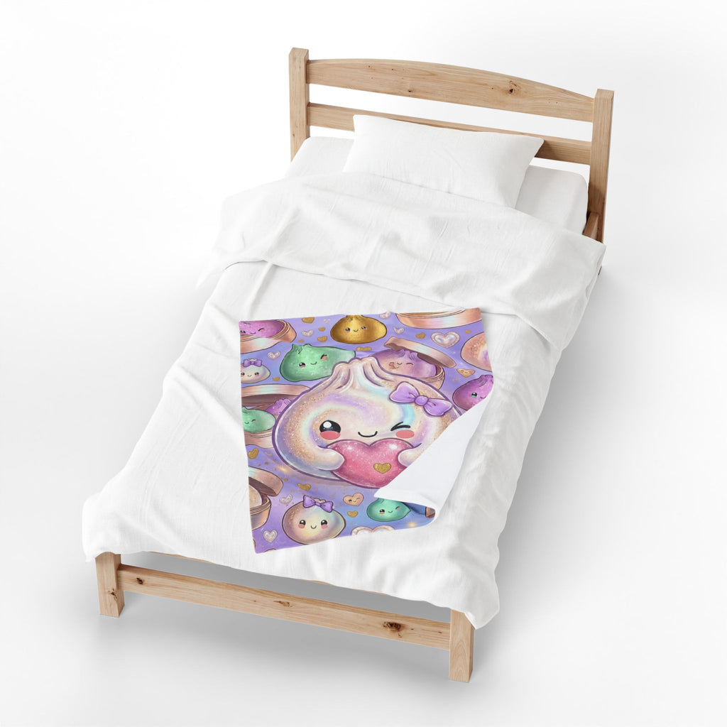 Dumpling Heart Plush Blanket