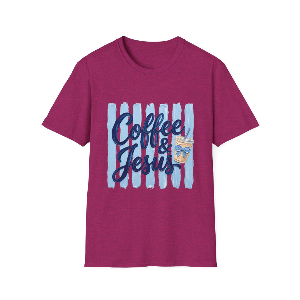 "Coffee & Jesus" Casual Graphic Tee