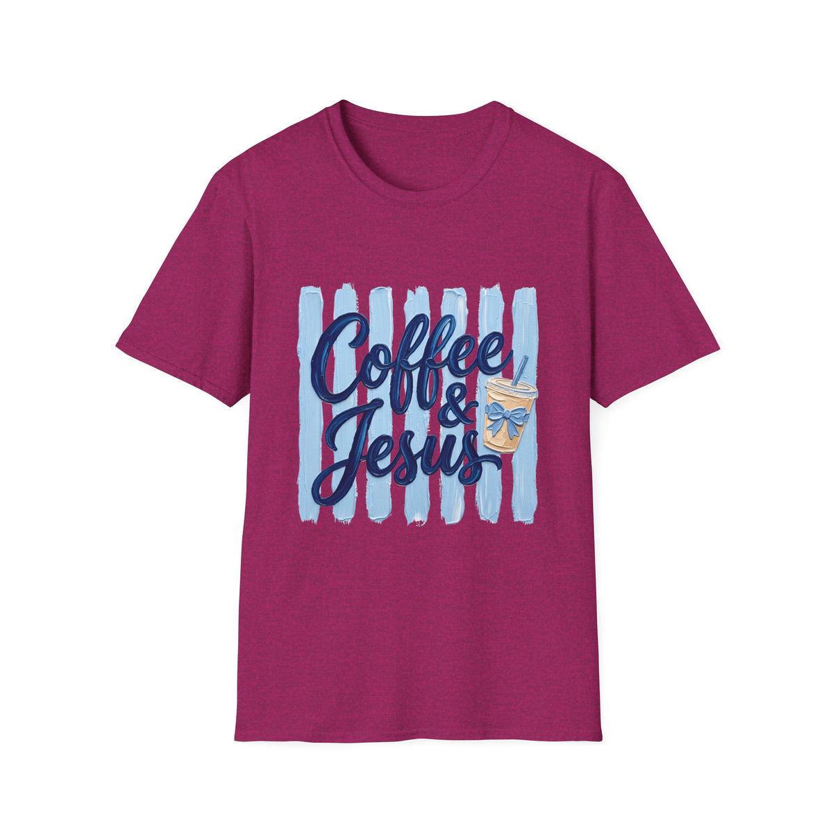 "Coffee & Jesus" Casual Graphic Tee