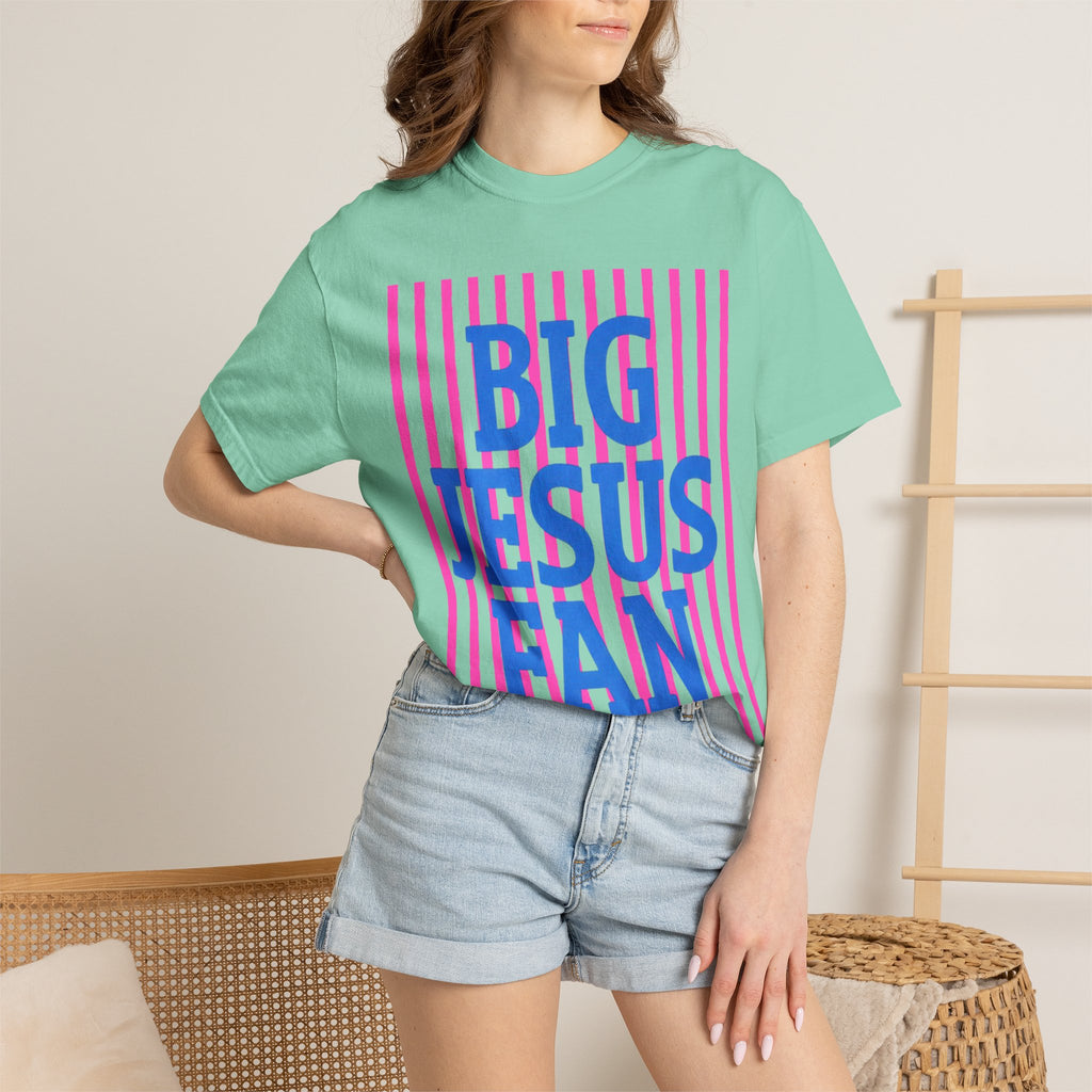 Big Jesus Fan T-Shirt — Bold Christian Faith Tee