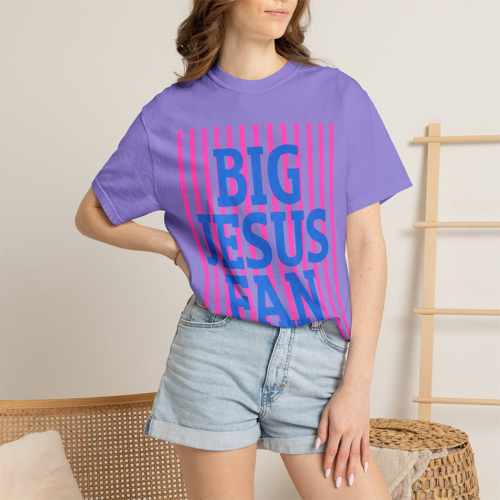 Big Jesus Fan T-Shirt — Bold Christian Faith Tee
