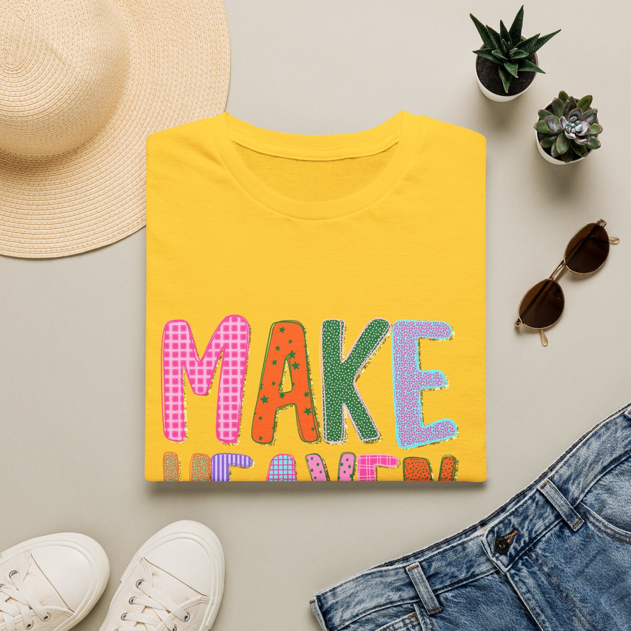 You Are Enough T-Shirt — Positive Floral Graphic Tee