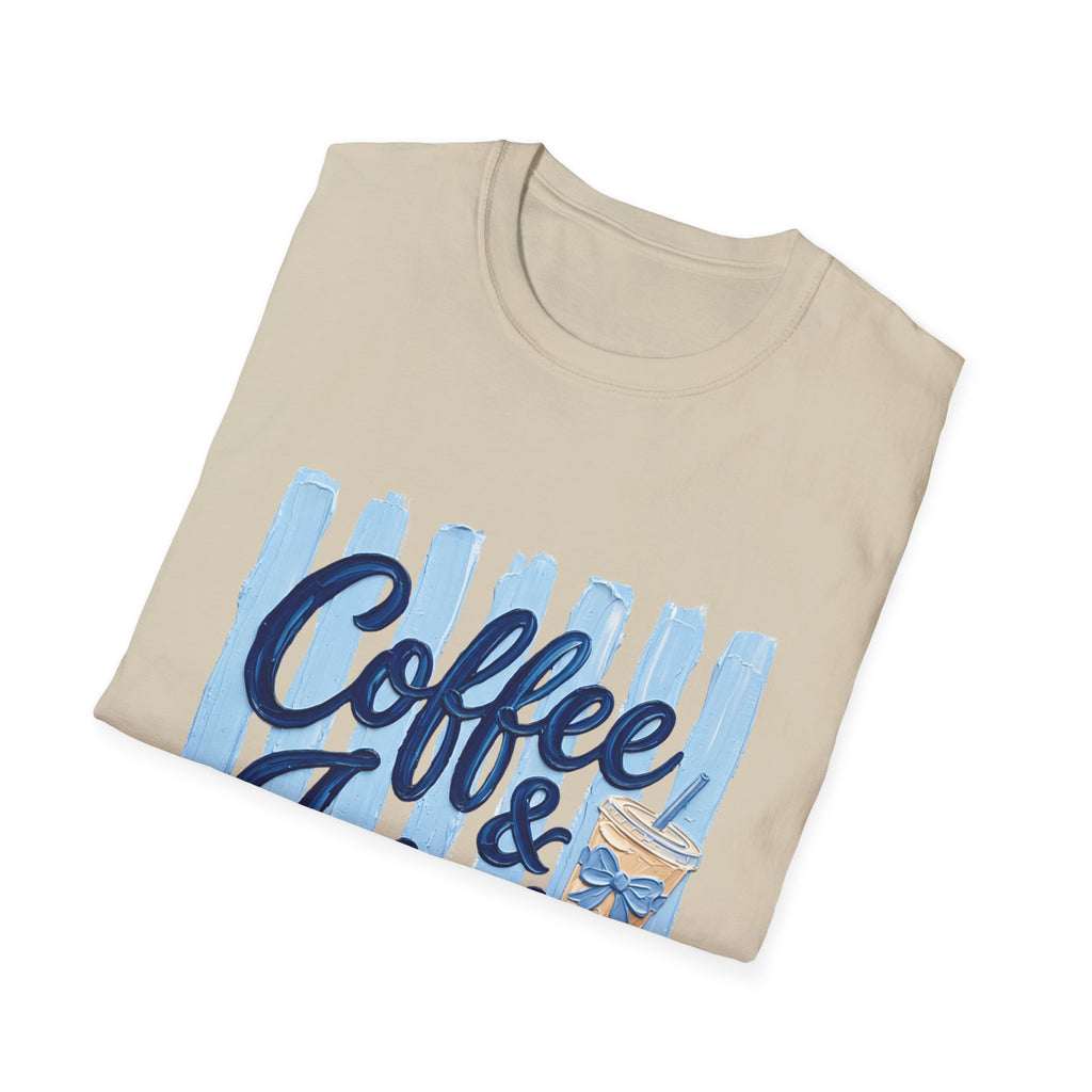 "Coffee & Jesus" Casual Graphic Tee