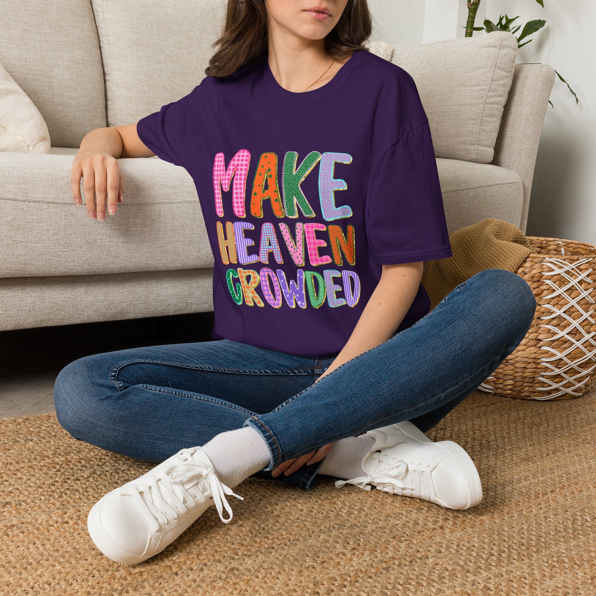 You Are Enough T-Shirt — Positive Floral Graphic Tee