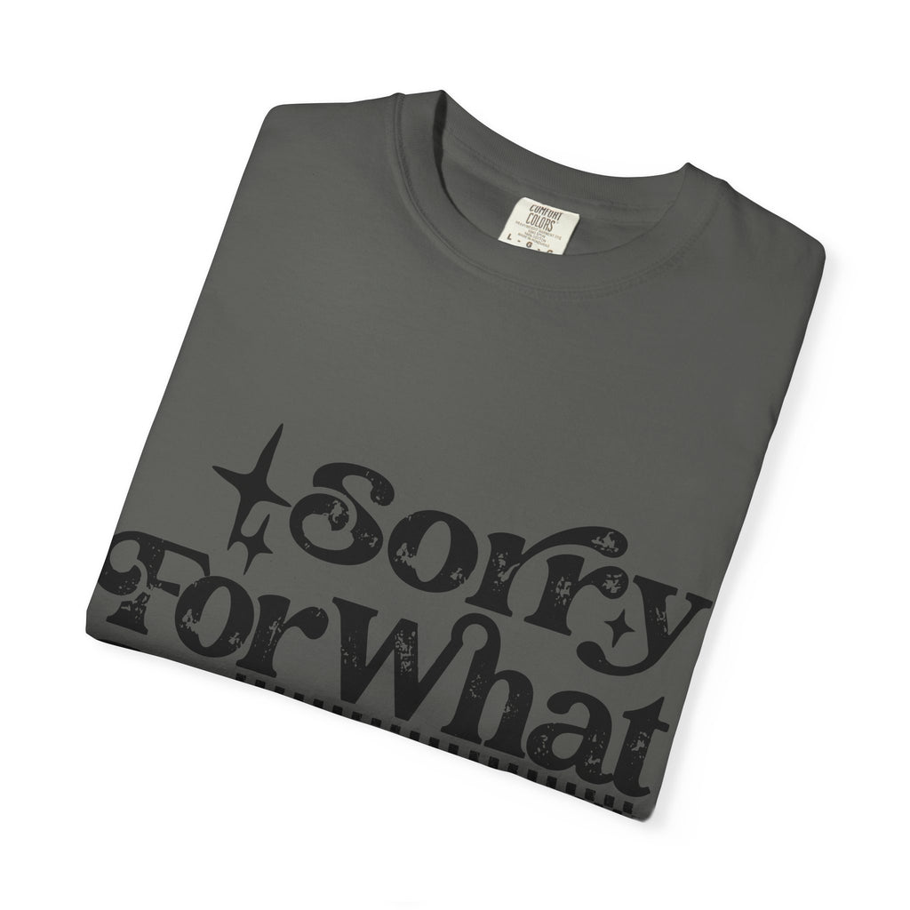Sorry For What My Face Said T-Shirt
