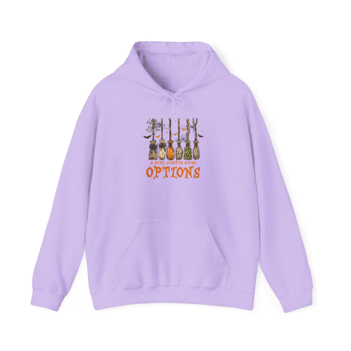 Broom Options Hooded Sweatshirt