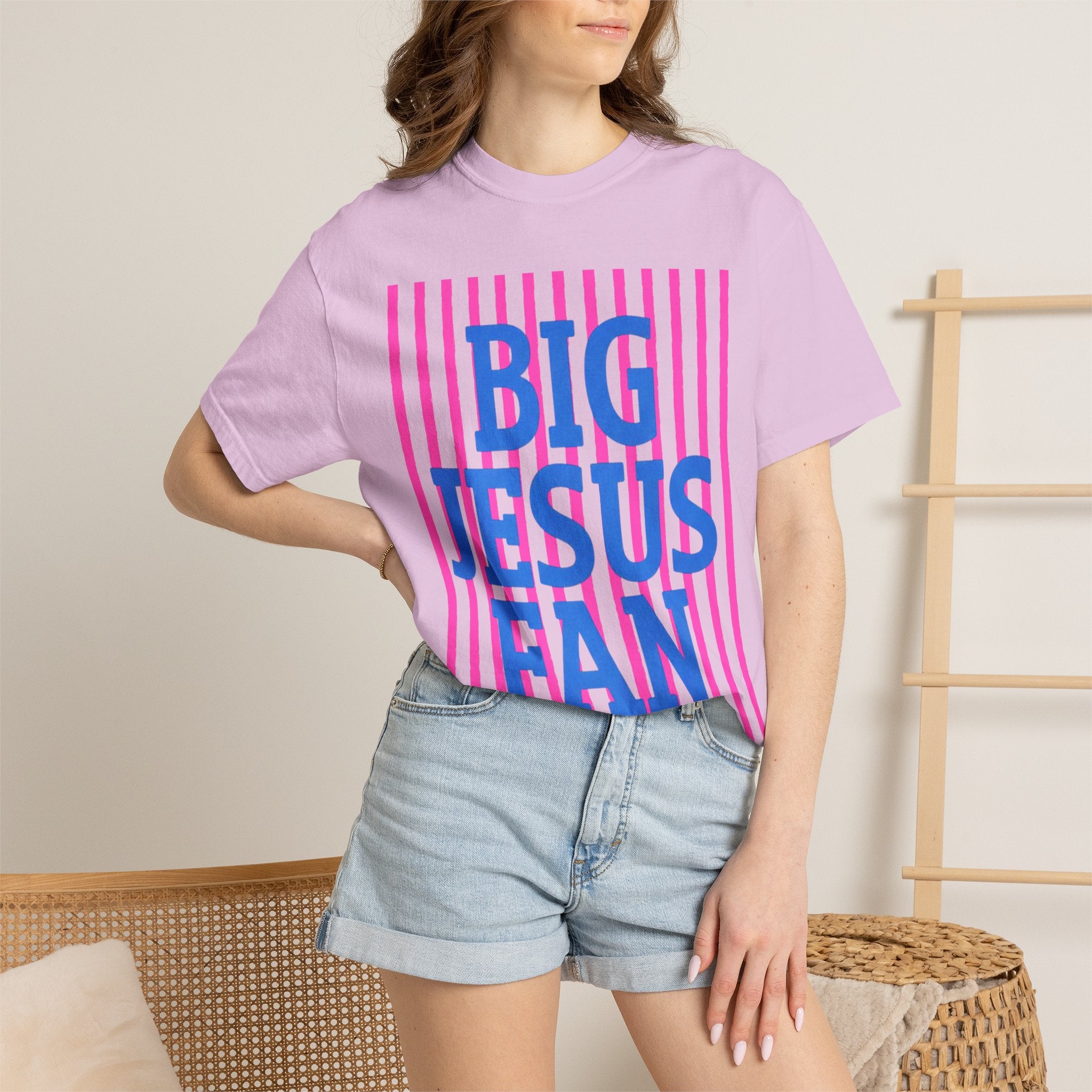 Big Jesus Fan T-Shirt — Bold Christian Faith Tee