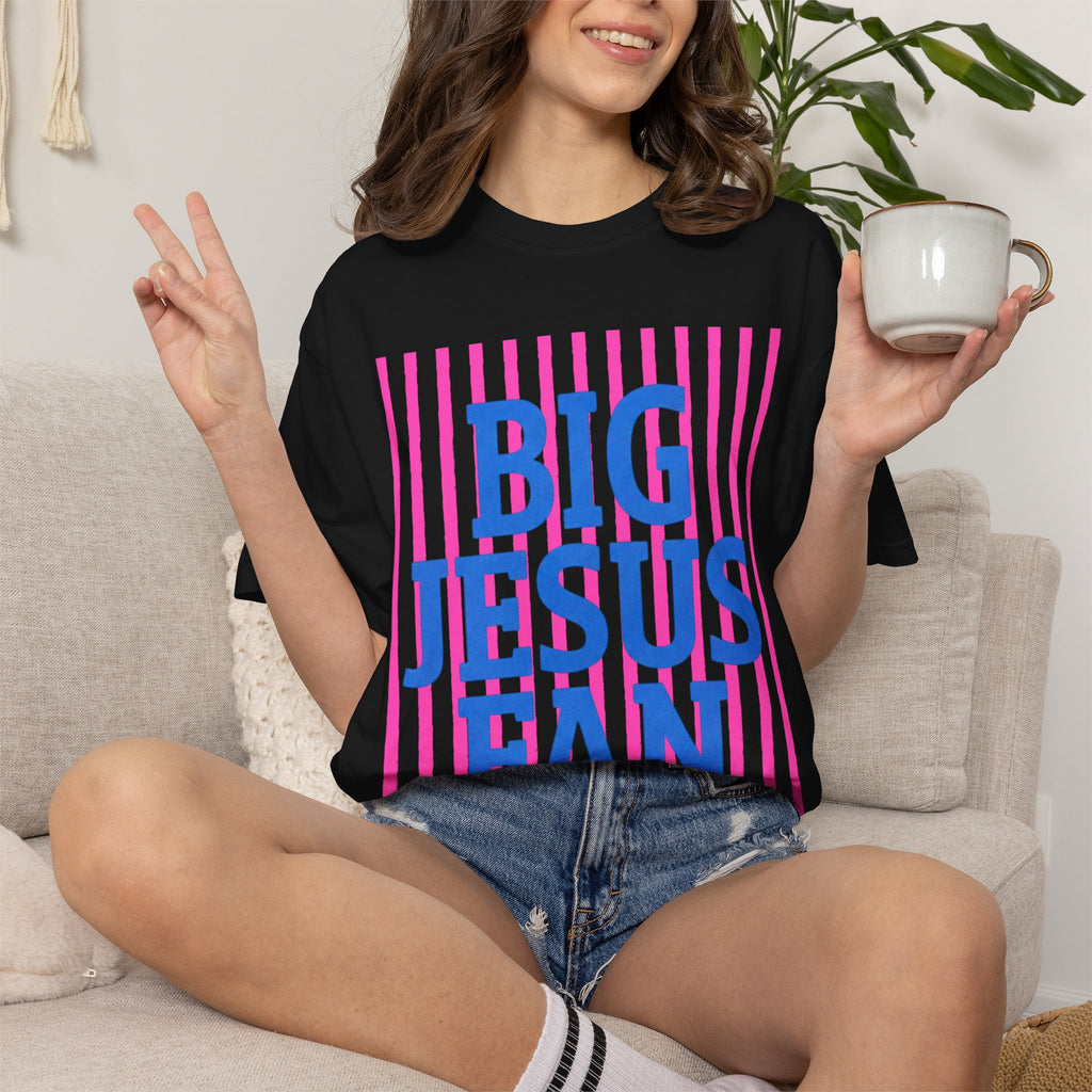 Big Jesus Fan T-Shirt — Bold Christian Faith Tee