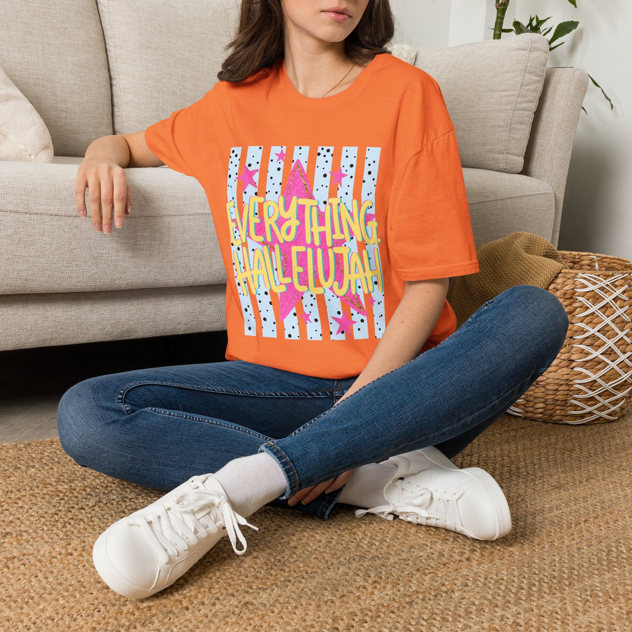Everything Hallelujah T-Shirt — Retro Star Graphic Tee