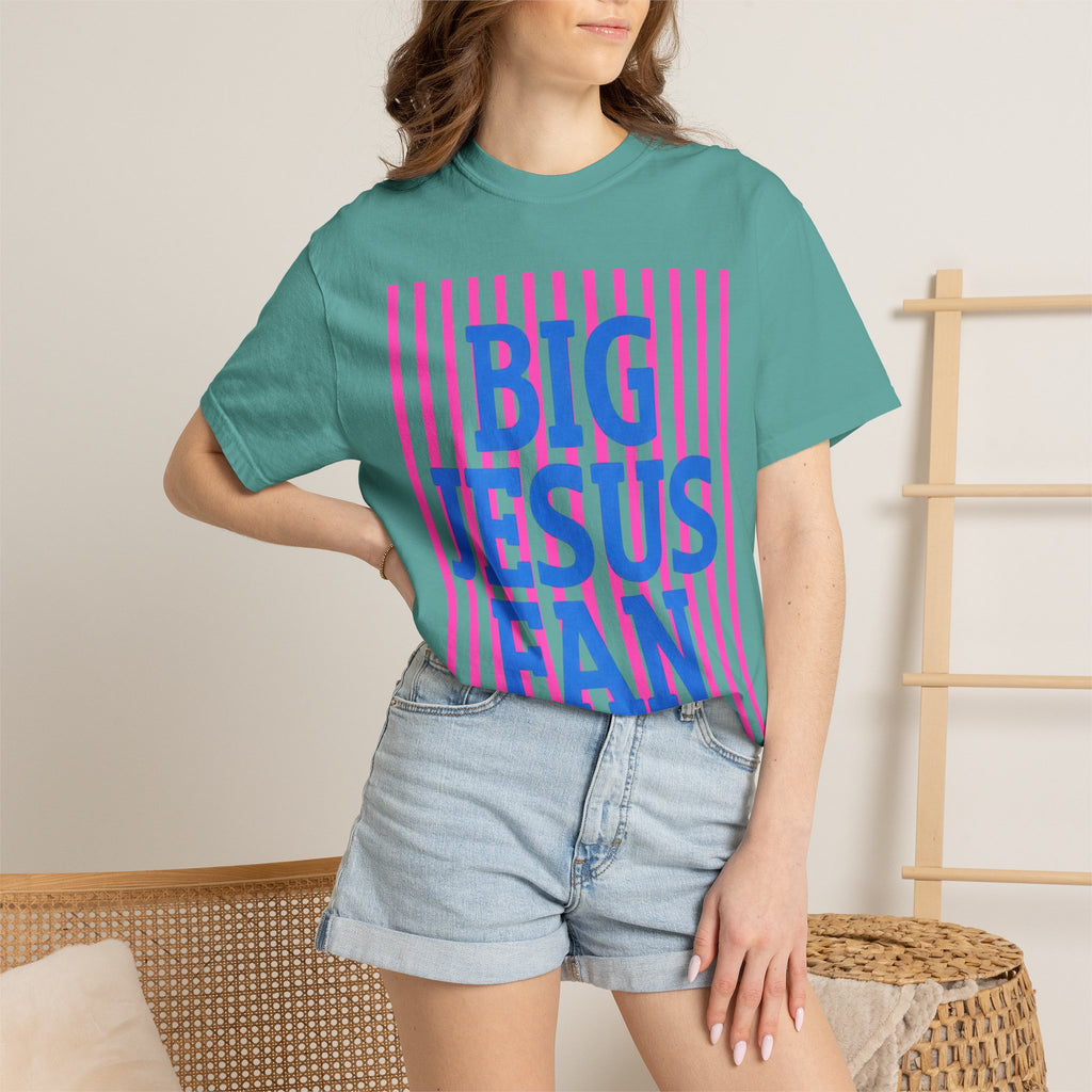 Big Jesus Fan T-Shirt — Bold Christian Faith Tee