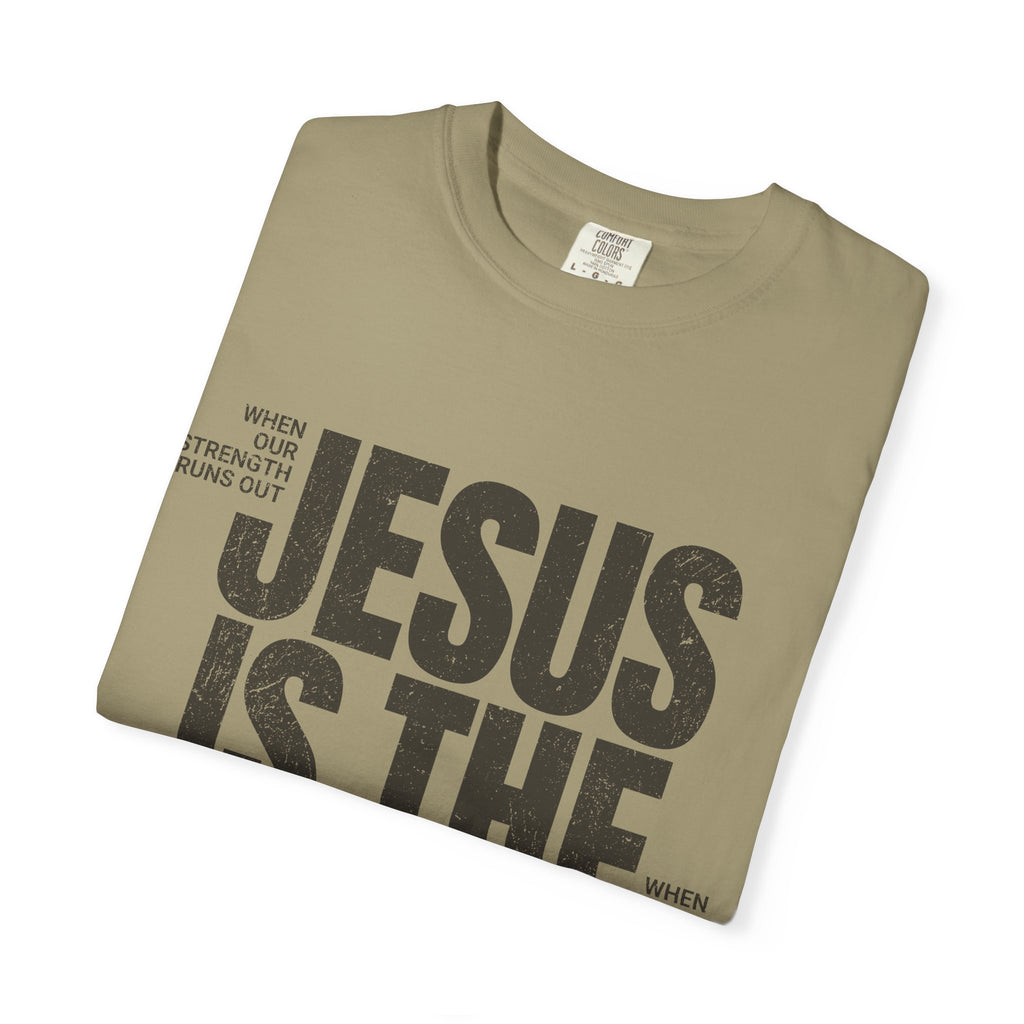 Jesus Is The Answer T-Shirt — Christian Faith Graphic Tee