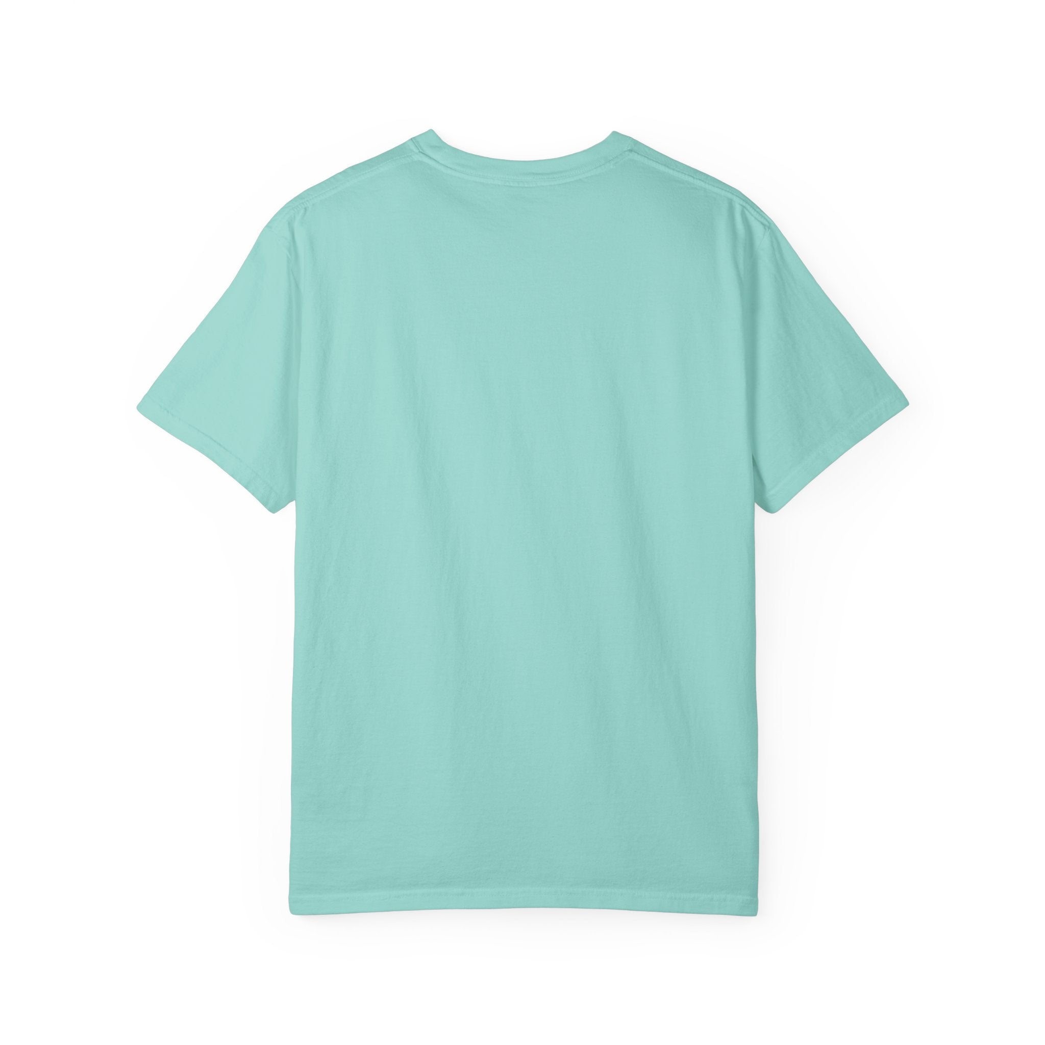 T-Shirt — "Sorry For What My Face Said" Graphic Tee (Pink & Blue Stripes)