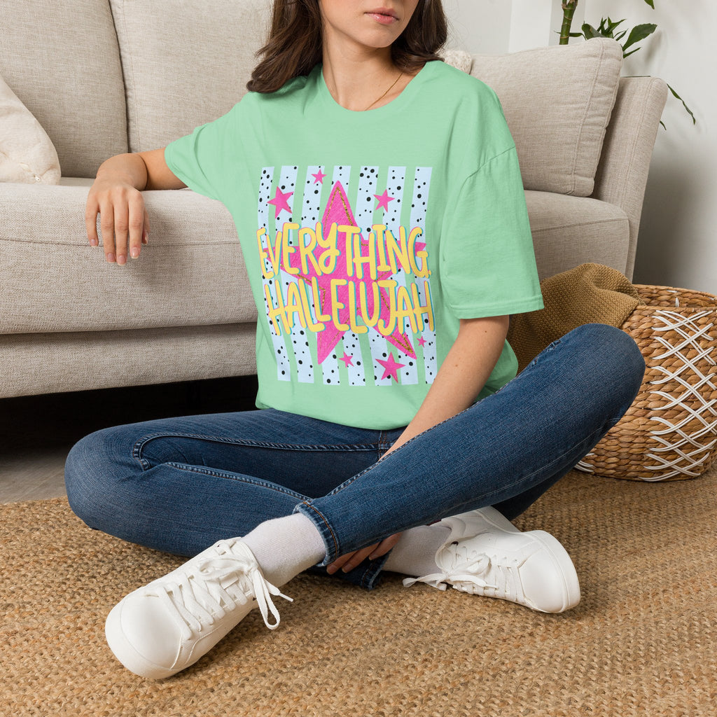 Everything Hallelujah T-Shirt — Retro Star Graphic Tee