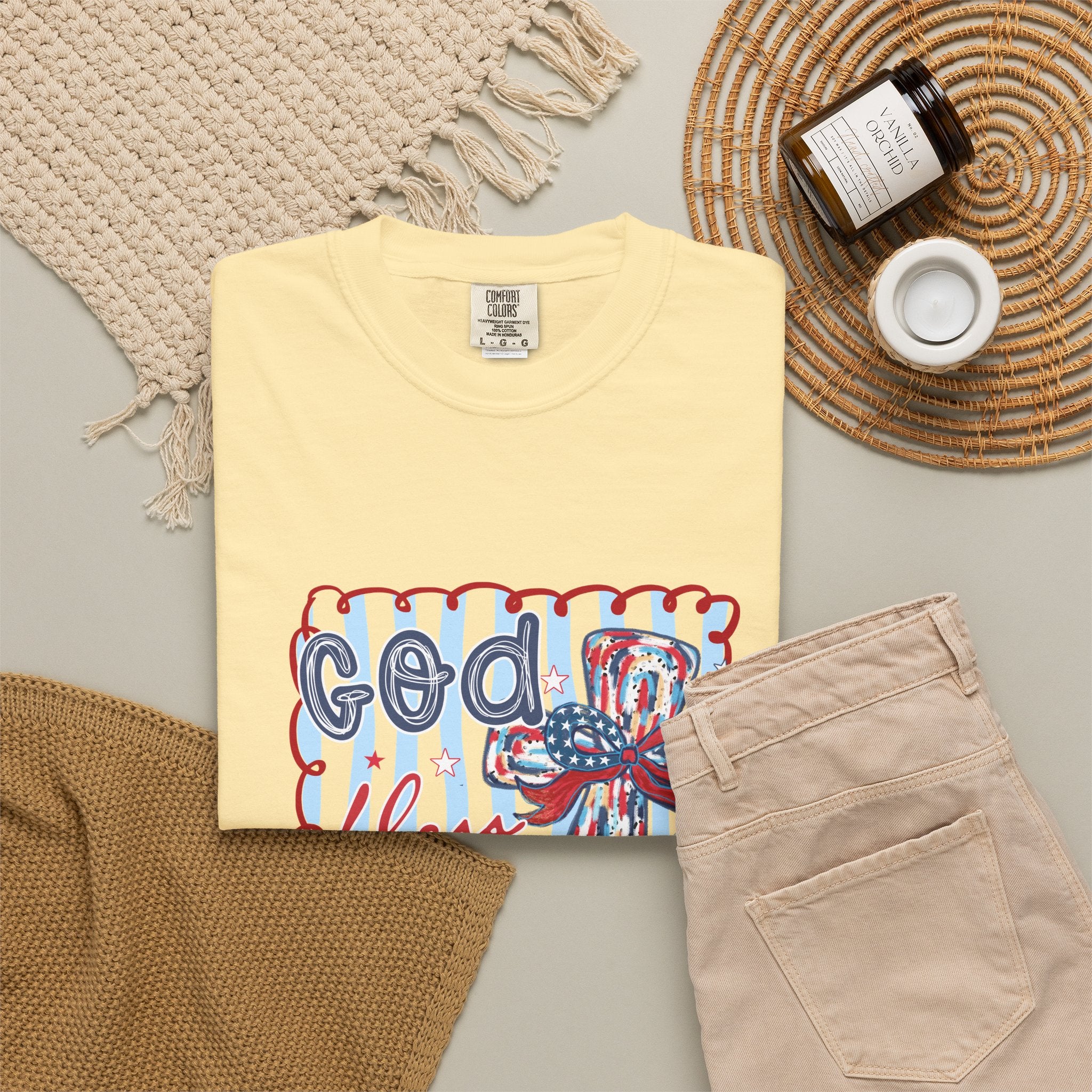 God Bless the USA Patriotic T-Shirt