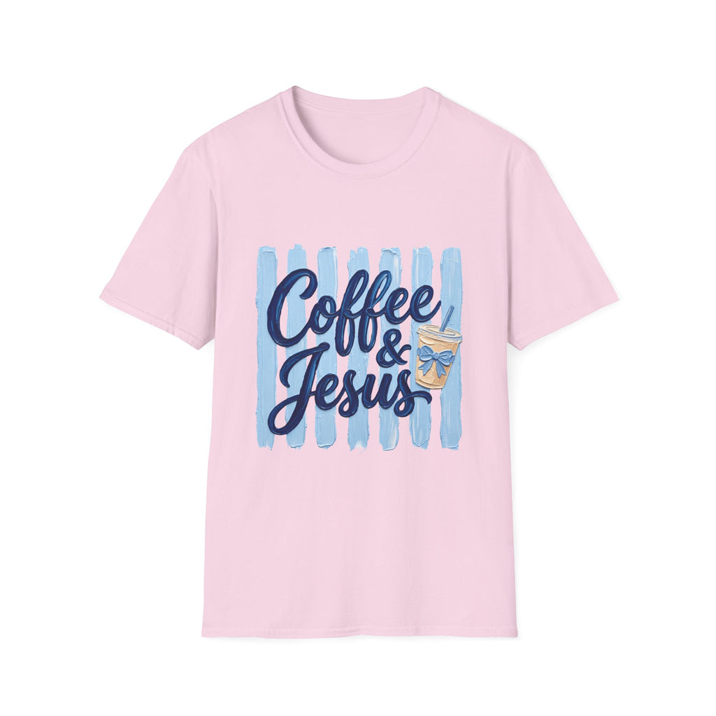"Coffee & Jesus" Casual Graphic Tee