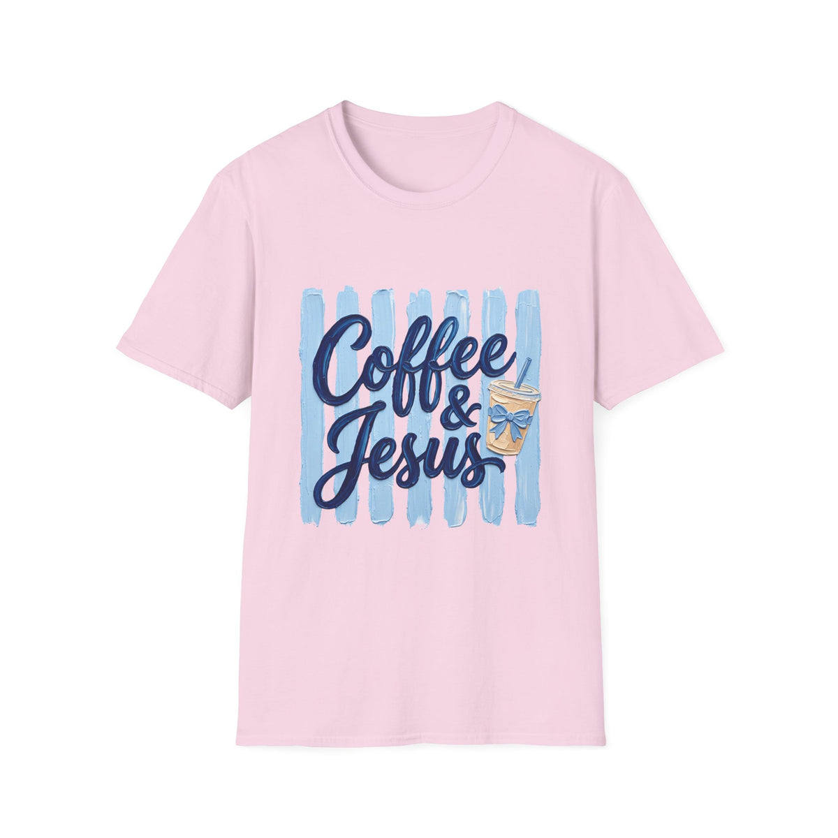 "Coffee & Jesus" Casual Graphic Tee