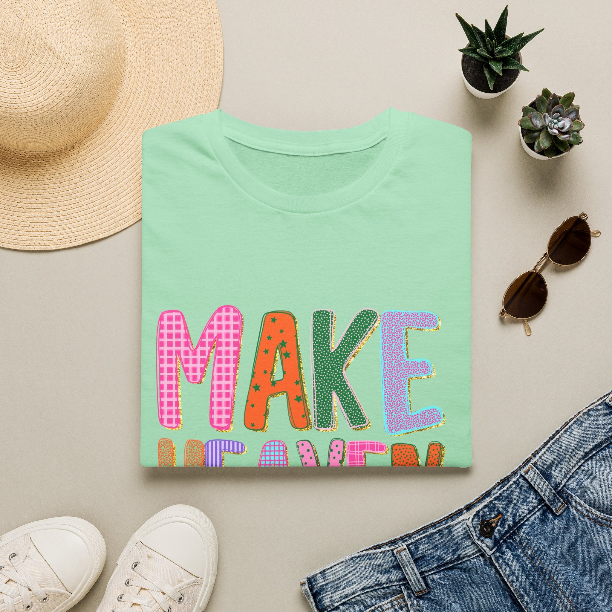 You Are Enough T-Shirt — Positive Floral Graphic Tee
