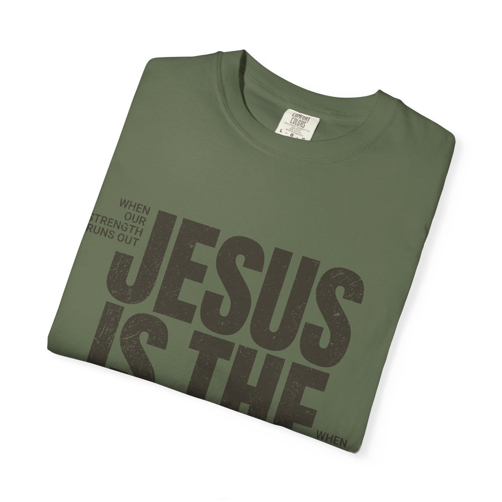 Jesus Is The Answer T-Shirt — Christian Faith Graphic Tee