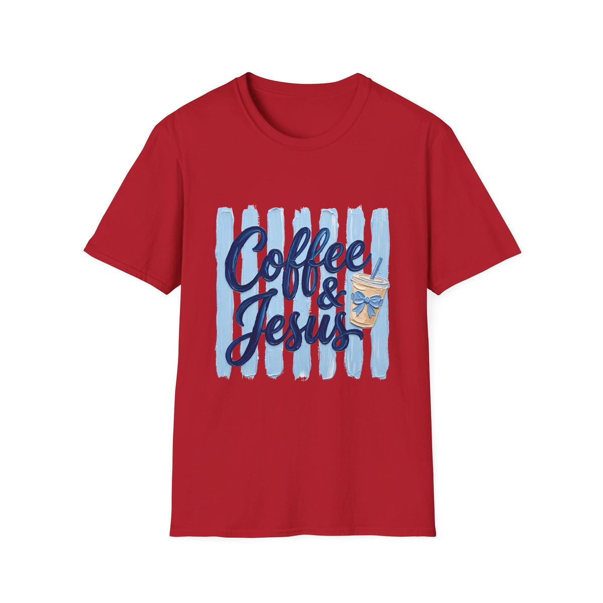 "Coffee & Jesus" Casual Graphic Tee