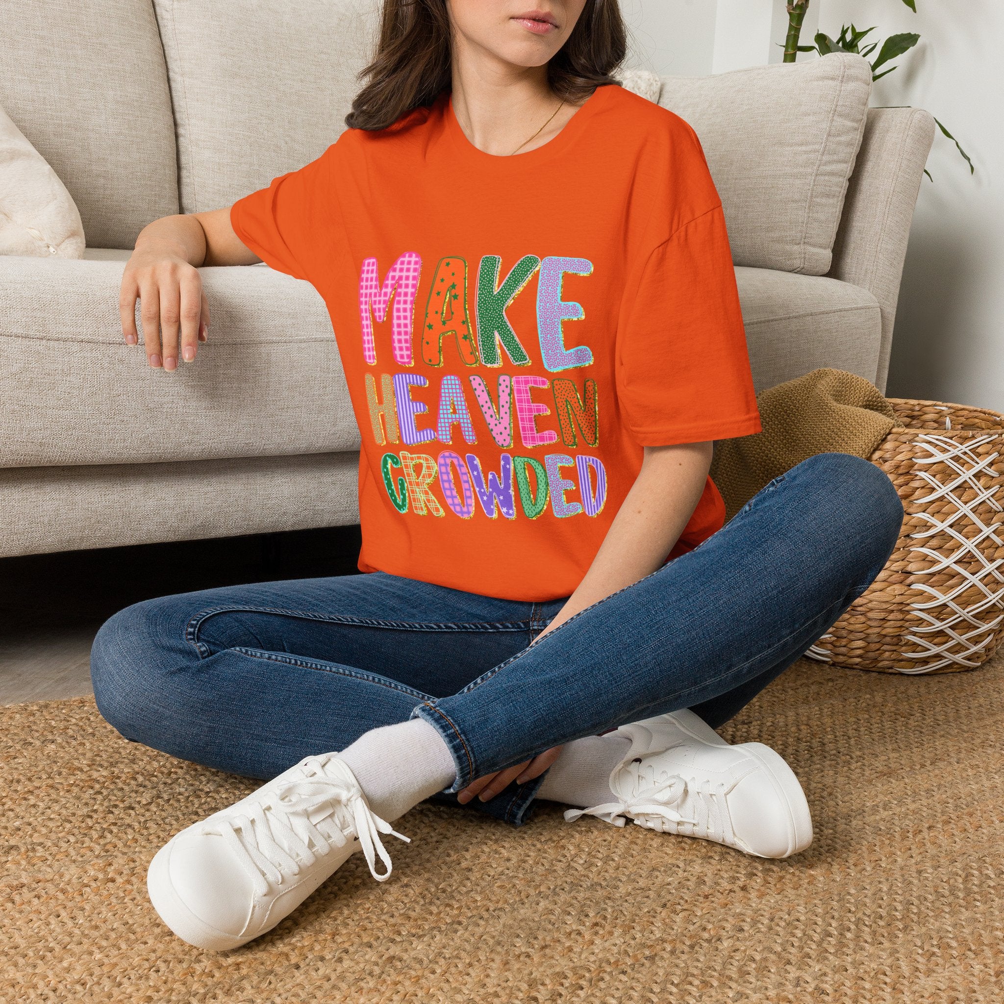 You Are Enough T-Shirt — Positive Floral Graphic Tee