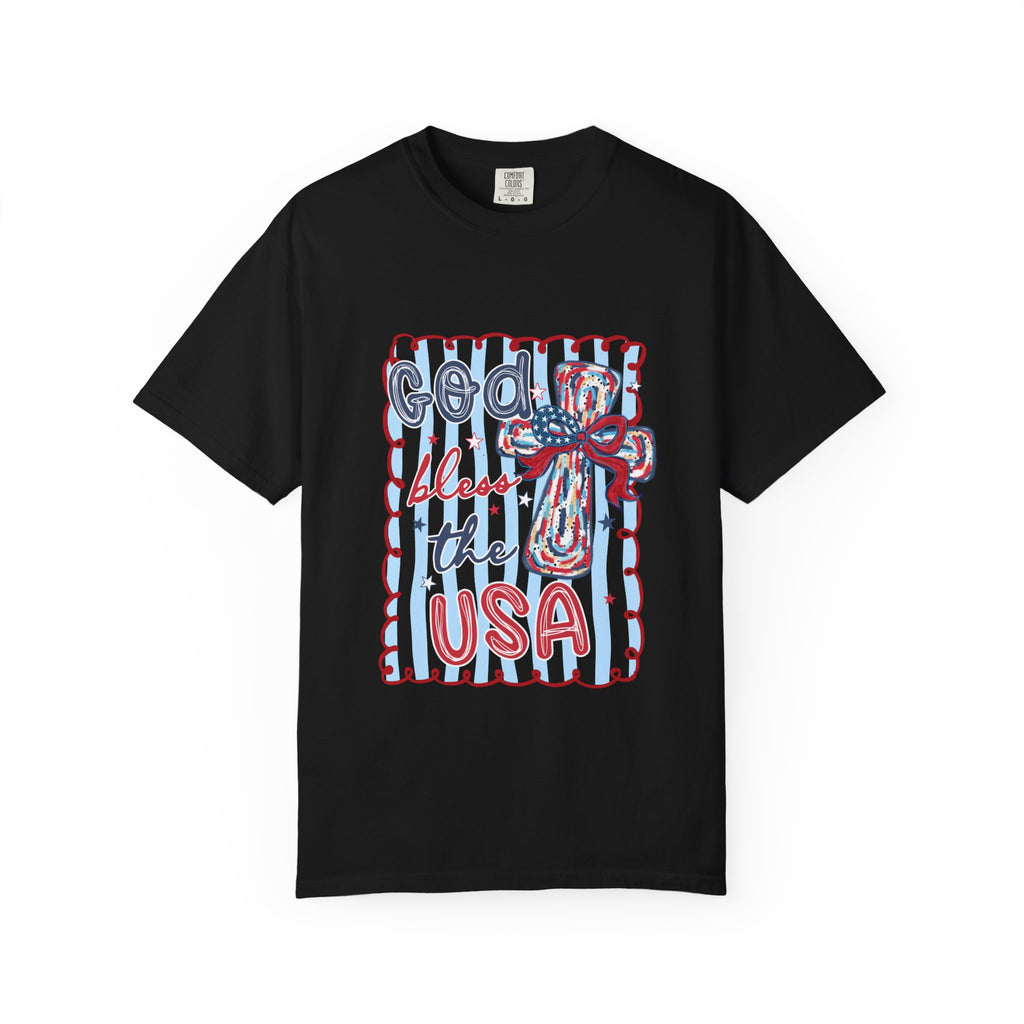 God Bless the USA Patriotic T-Shirt