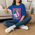 Silly Goose T-Shirt – Playful Retro Pink Graphic Tee