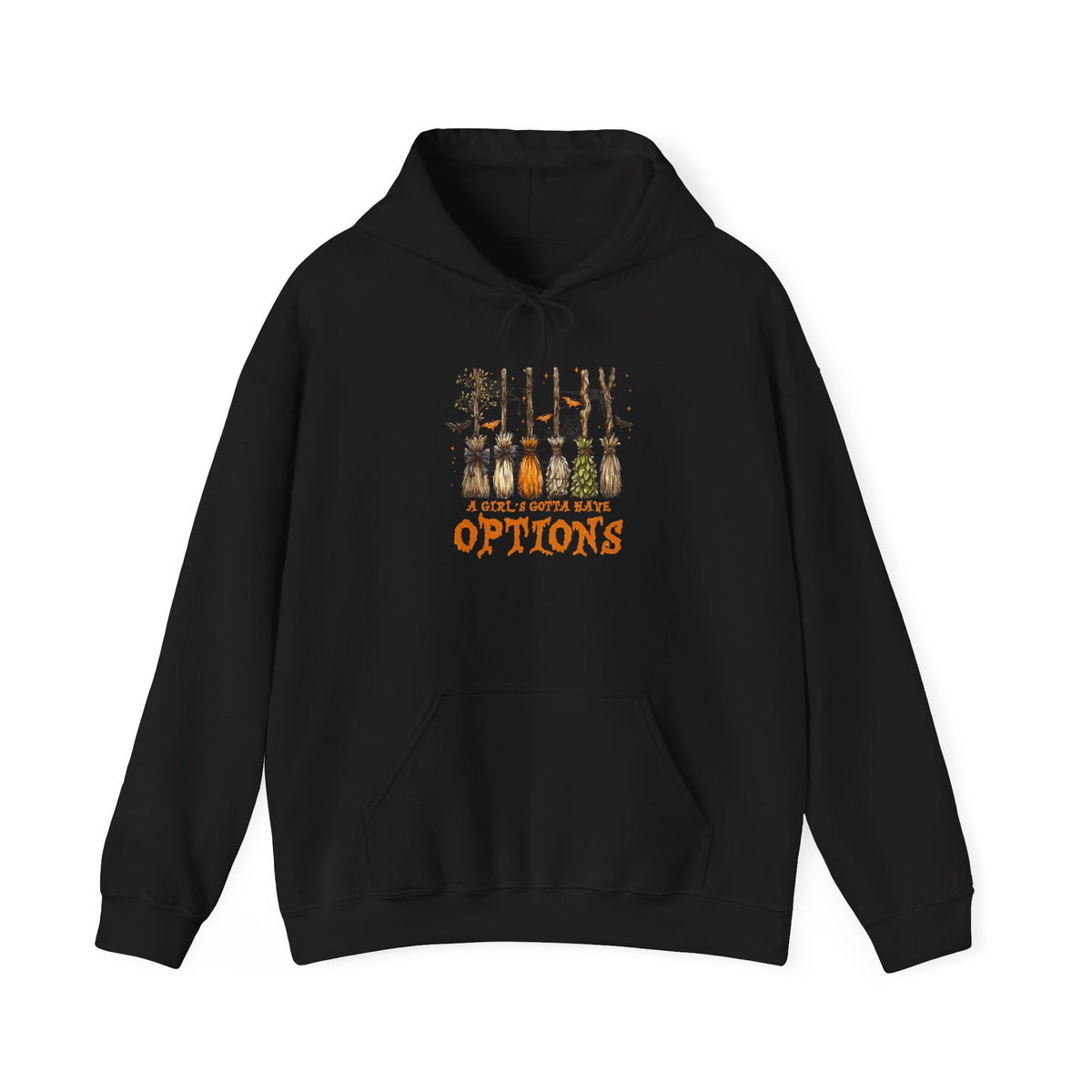 Broom Options Hooded Sweatshirt