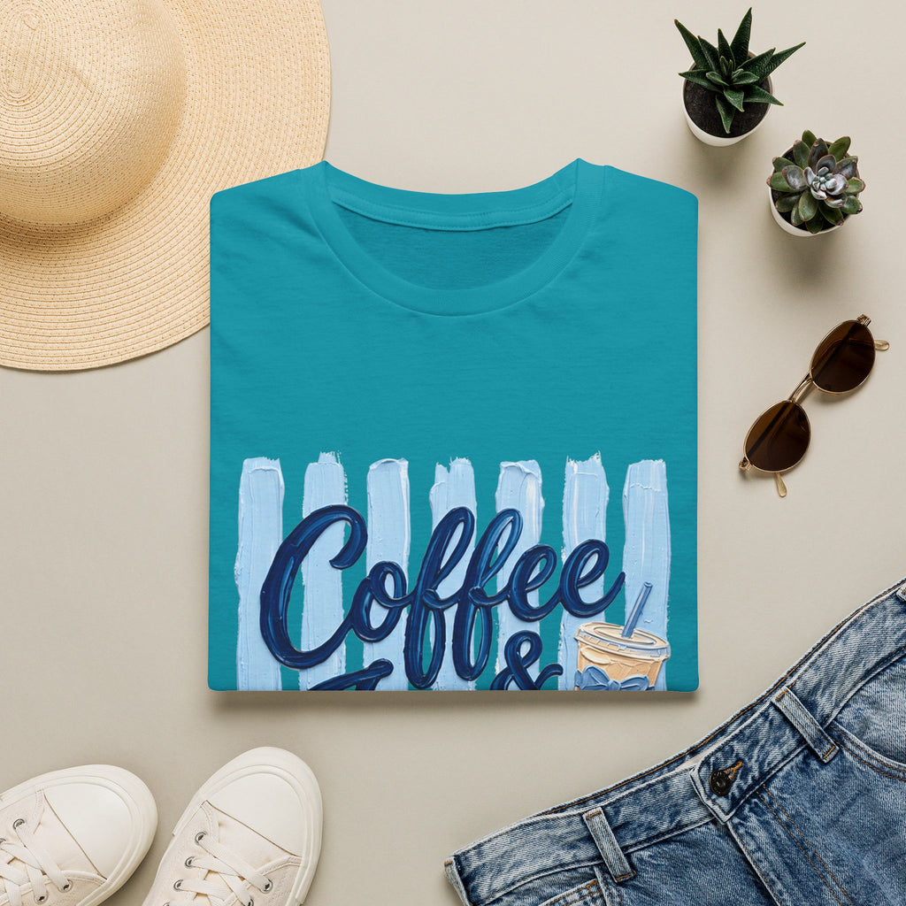 "Coffee & Jesus" Casual Graphic Tee