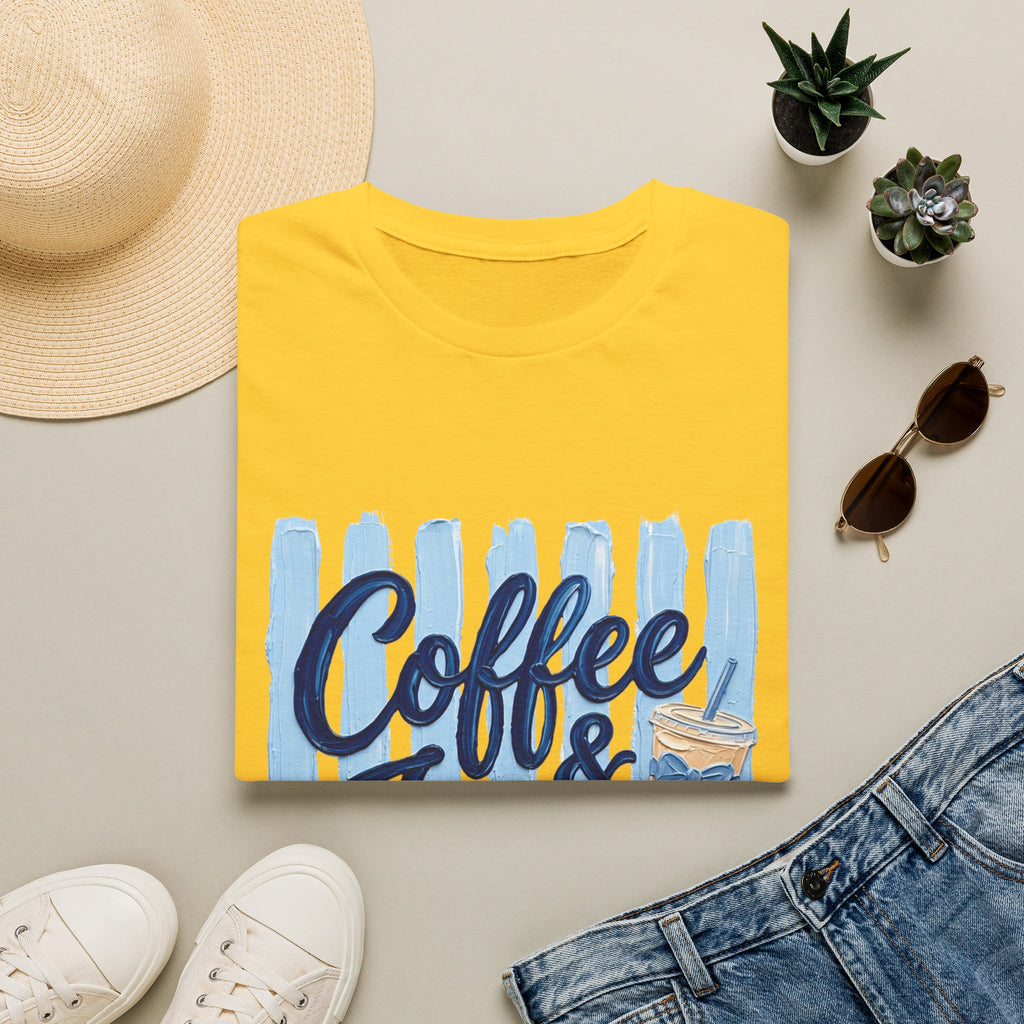 "Coffee & Jesus" Casual Graphic Tee