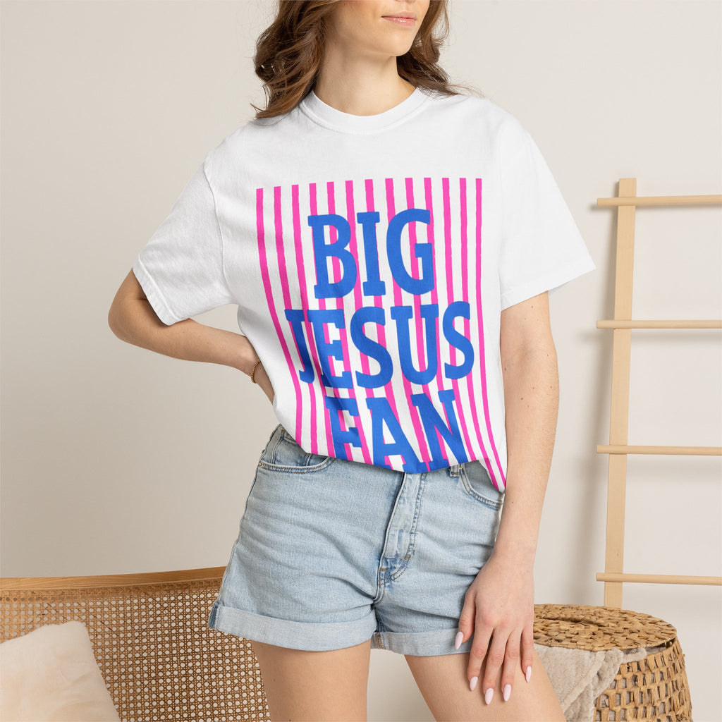 Big Jesus Fan T-Shirt — Bold Christian Faith Tee