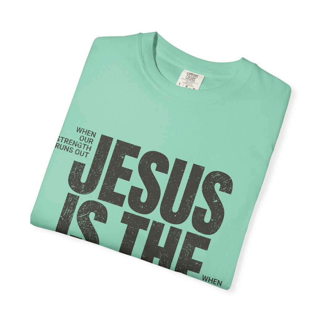 Jesus Is The Answer T-Shirt — Christian Faith Graphic Tee