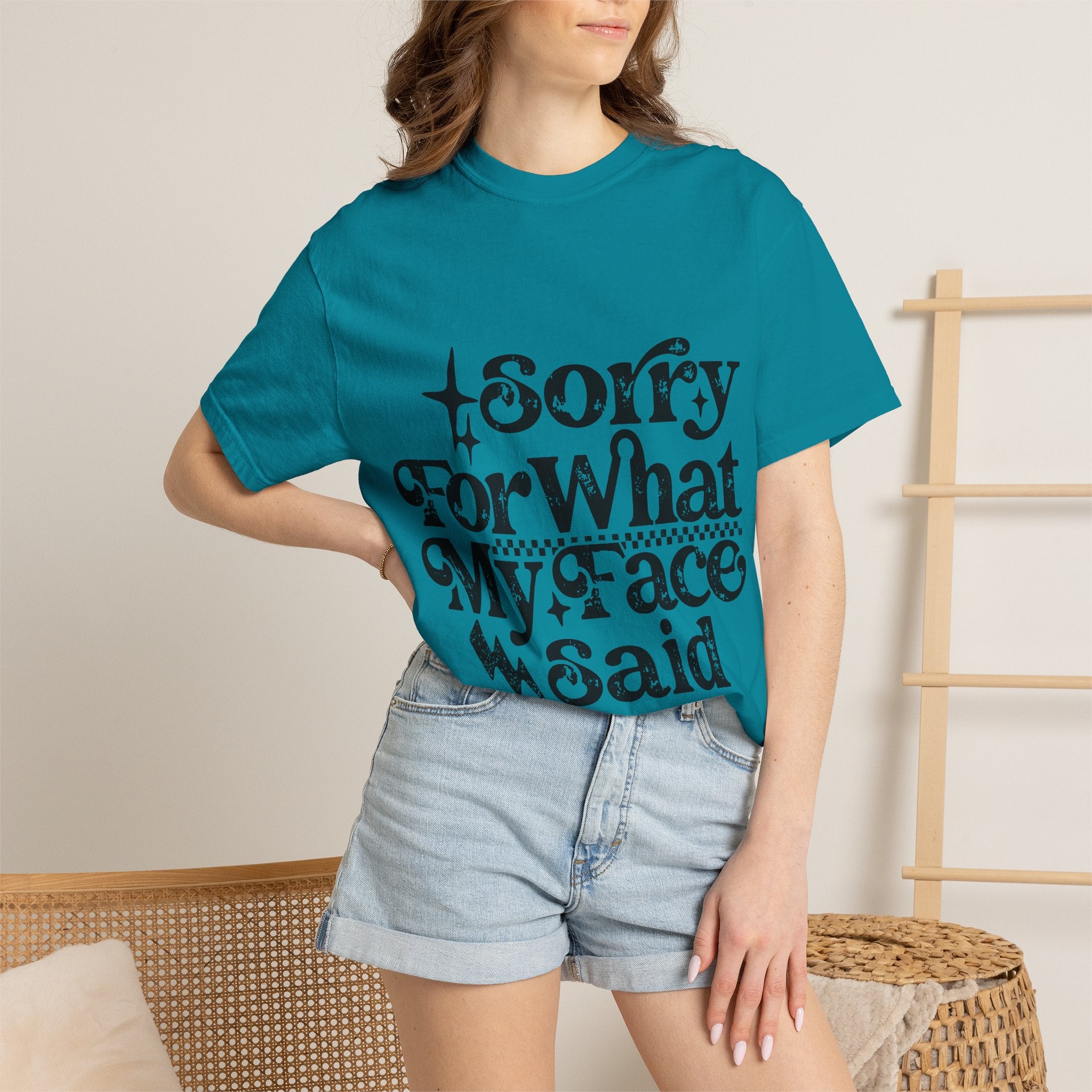 Sorry For What My Face Said T-Shirt