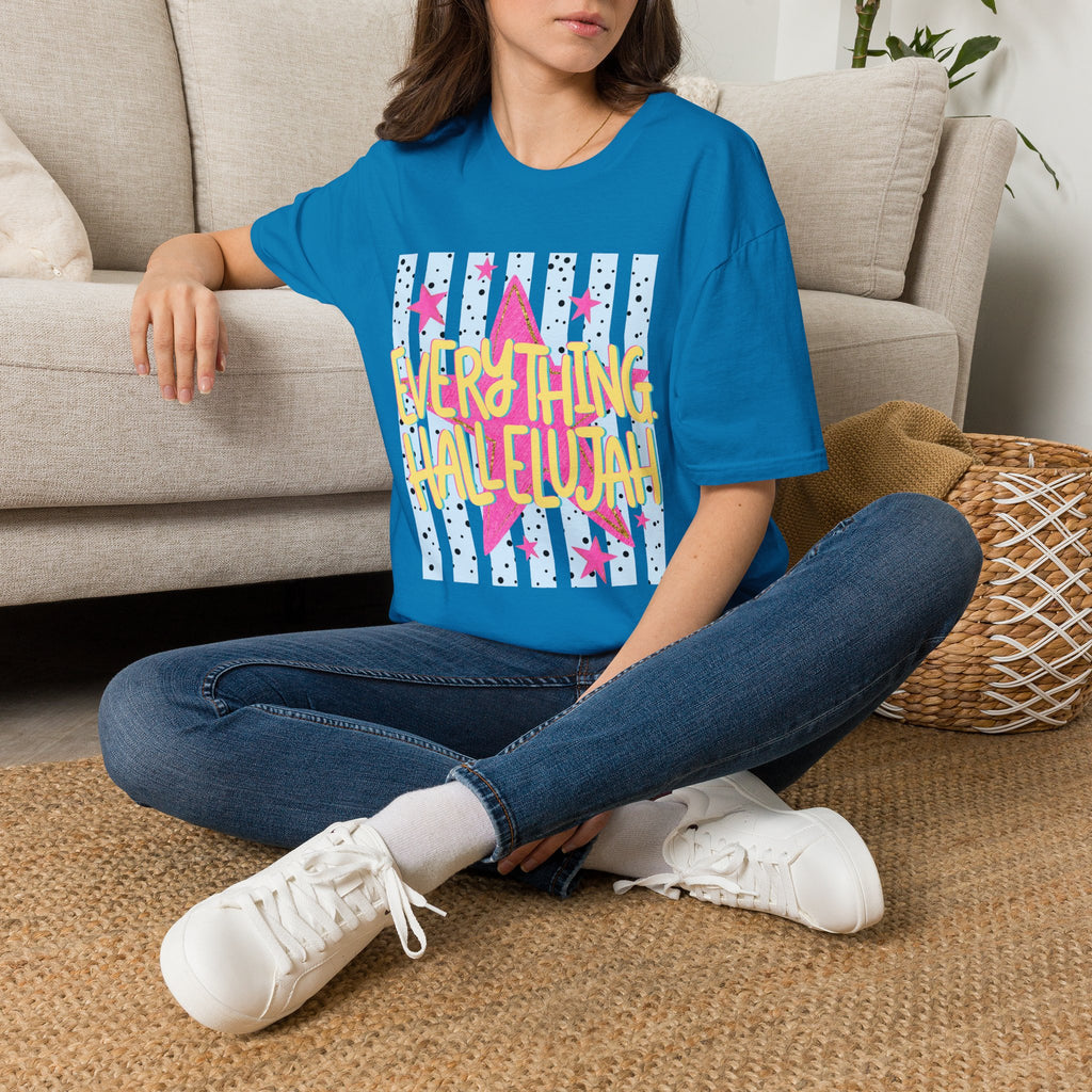 Everything Hallelujah T-Shirt — Retro Star Graphic Tee