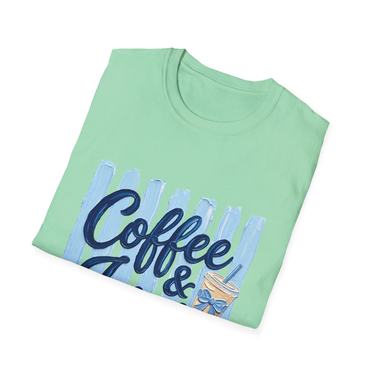 "Coffee & Jesus" Casual Graphic Tee