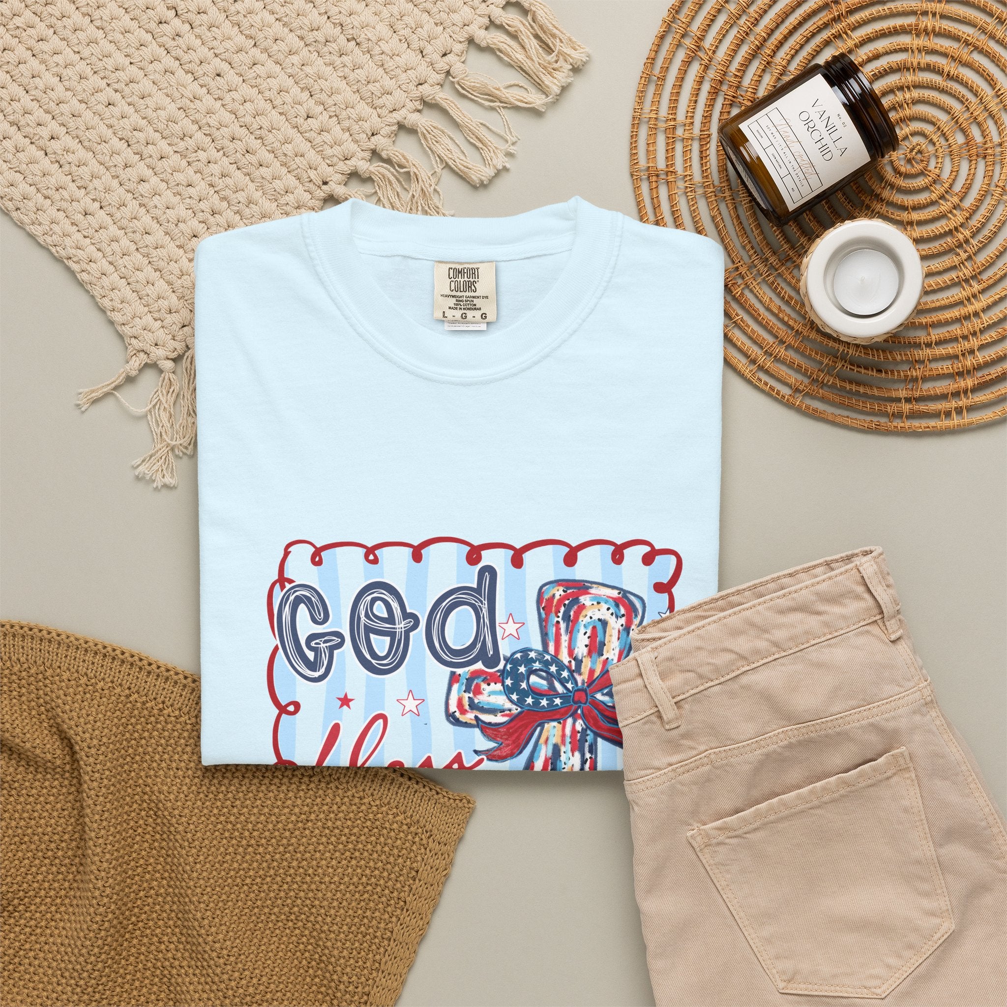 God Bless the USA Patriotic T-Shirt