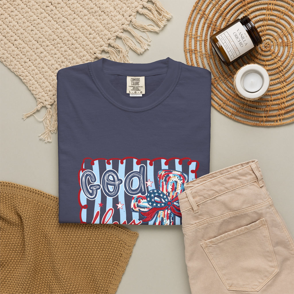 God Bless the USA Patriotic T-Shirt