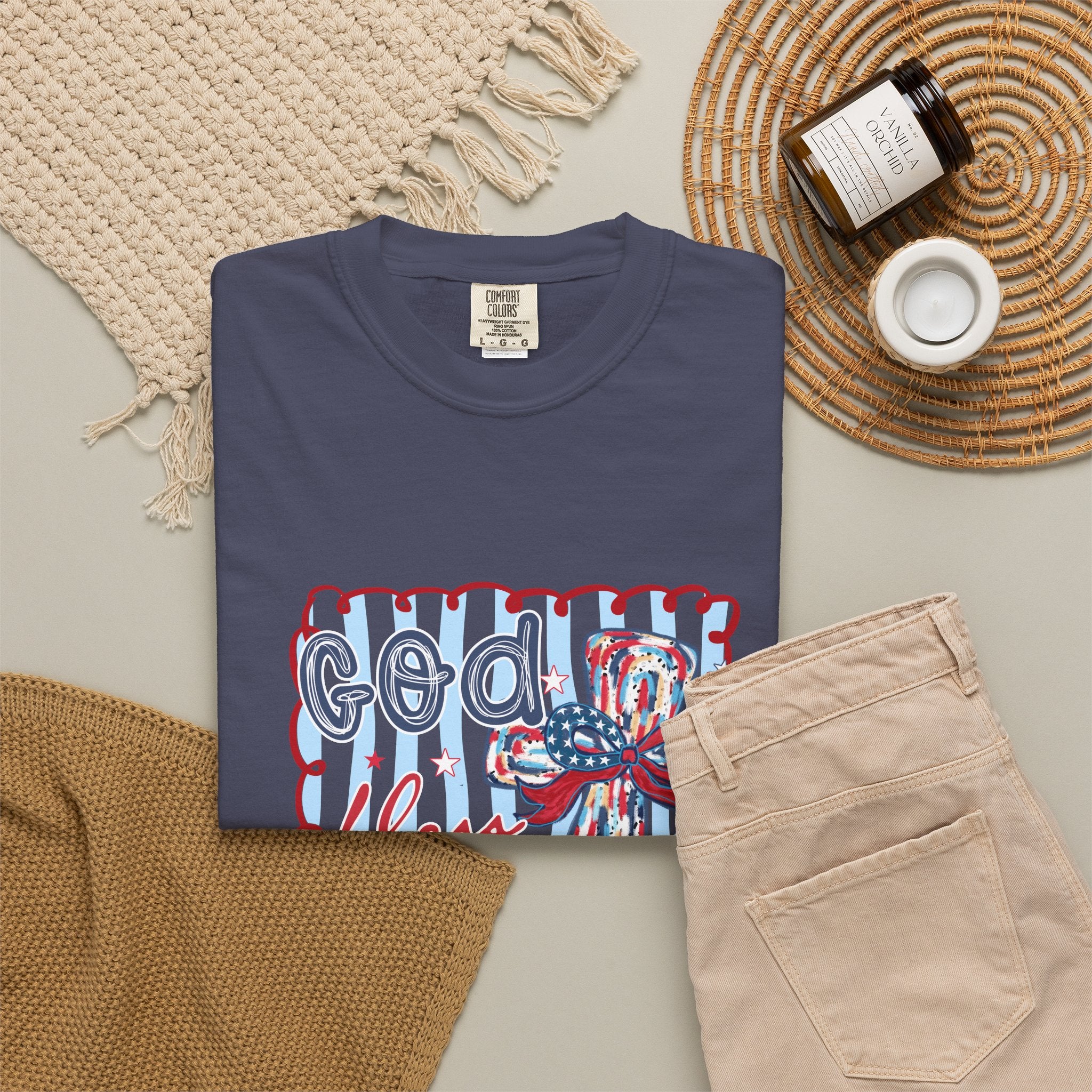 God Bless the USA Patriotic T-Shirt