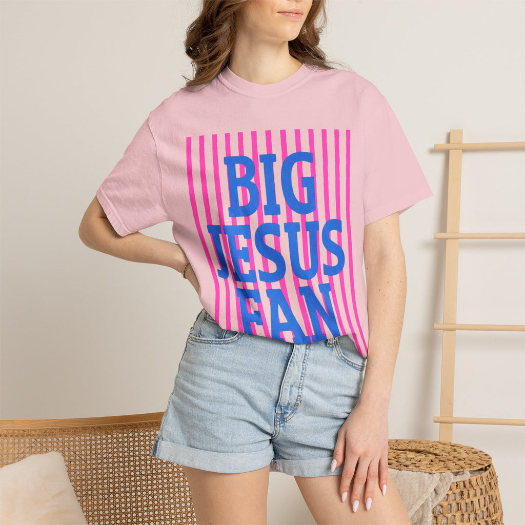 Big Jesus Fan T-Shirt — Bold Christian Faith Tee