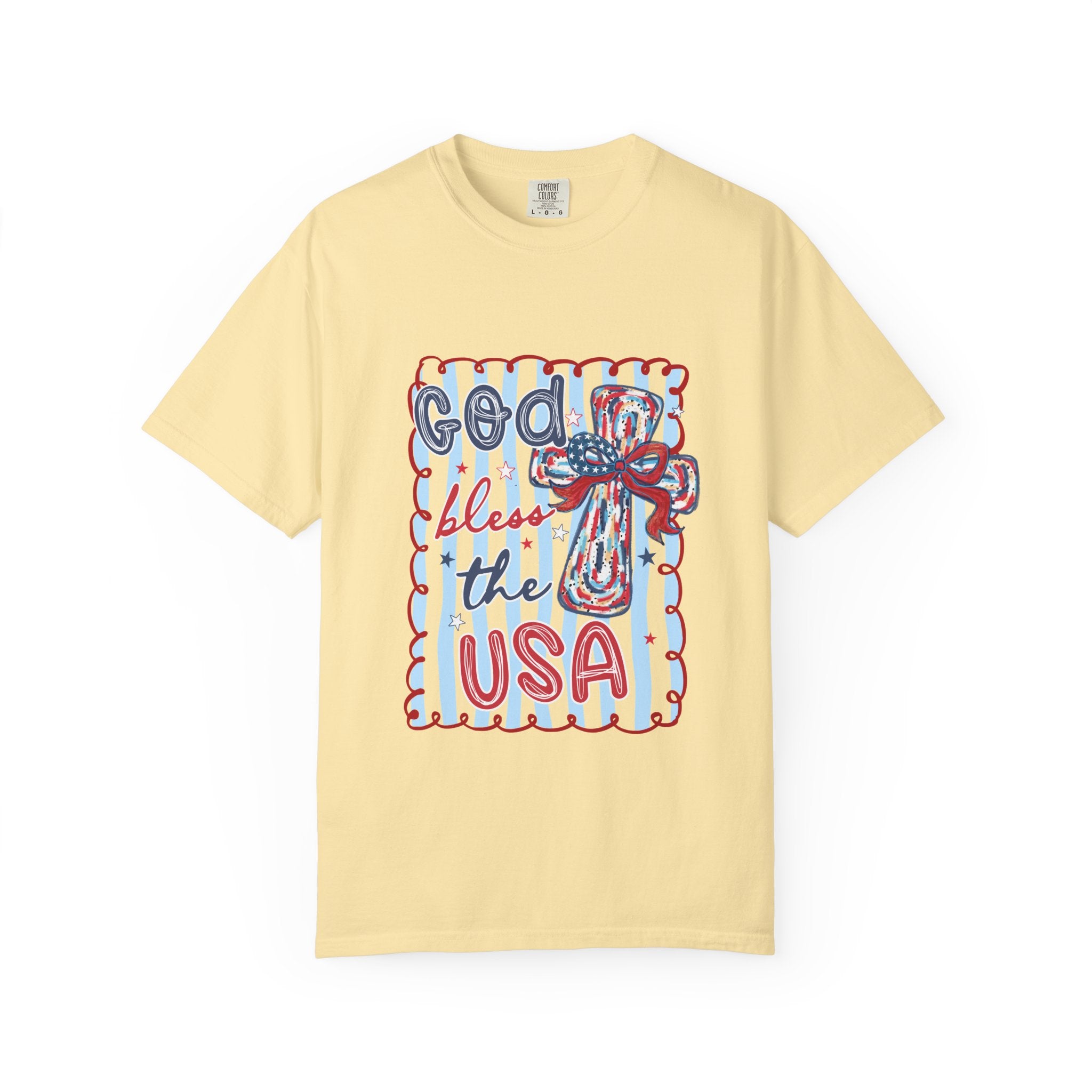 God Bless the USA Patriotic T-Shirt